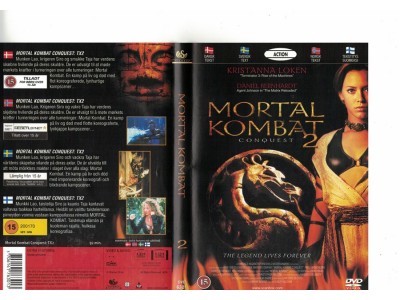 Mortal Kombat  2 Conquest    DVD